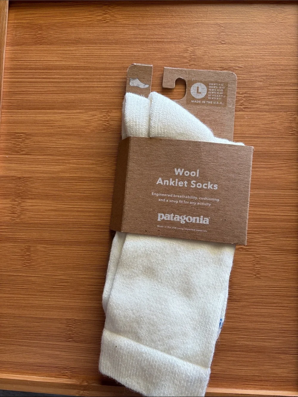 Patagonia Wool Socks - Cream (Men)